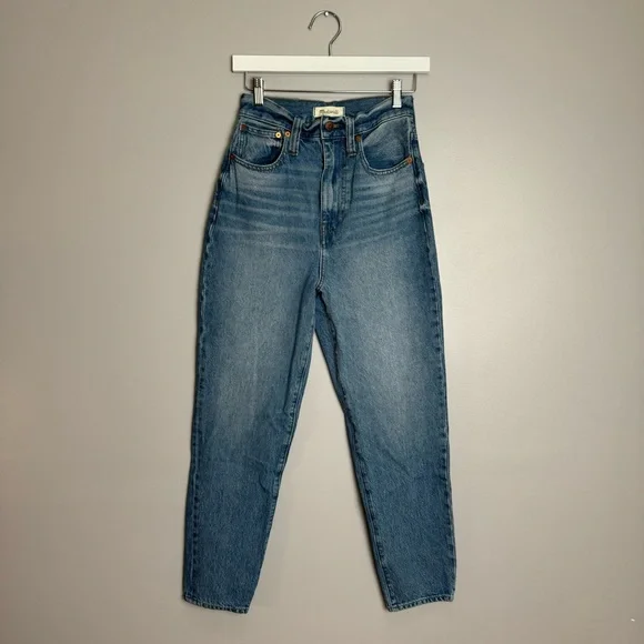 Madewell the momjean blue jeans size 26 - Picture 10 of 11